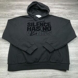 Sundae School Hoodie Men Large Black Stoner Cannabis Stash Sweatshirt Streetwear